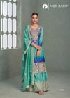 Aavya By Aashirwad Mor Bagh Chinon Silk Readymade Suits Wholesale Online